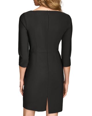 Donna Karan Asymmetric Neck Sheath Dress | Bloomingdale's Women