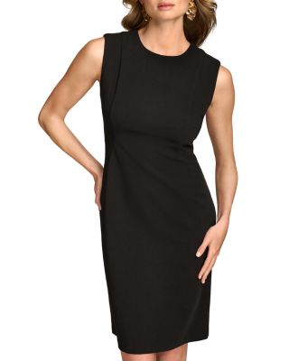 Donna Karan - Jewel Neck Sleeveless Dress