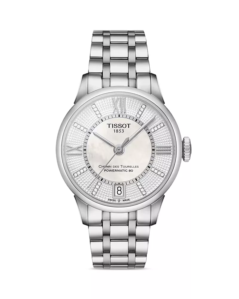 Tissot Chemin des Tourelles Powermatic 80 Watch, 32mm