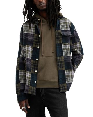 Hopton Patchwork Check Overshirt