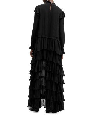 Cavarly Long Sleeve Maxi Dress