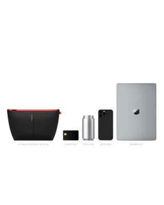 Medium Leather Flaire Pouch