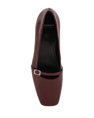 Women's Debbi Square Toe Buckle Detail Flats