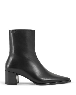 Women's Giselle Pointed Toe Block Heel Ankle Boots  