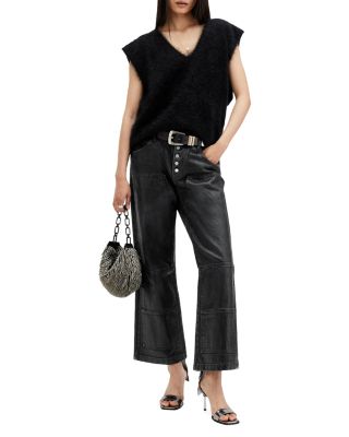 Tay Mid Rise Carpenter Jeans in Black