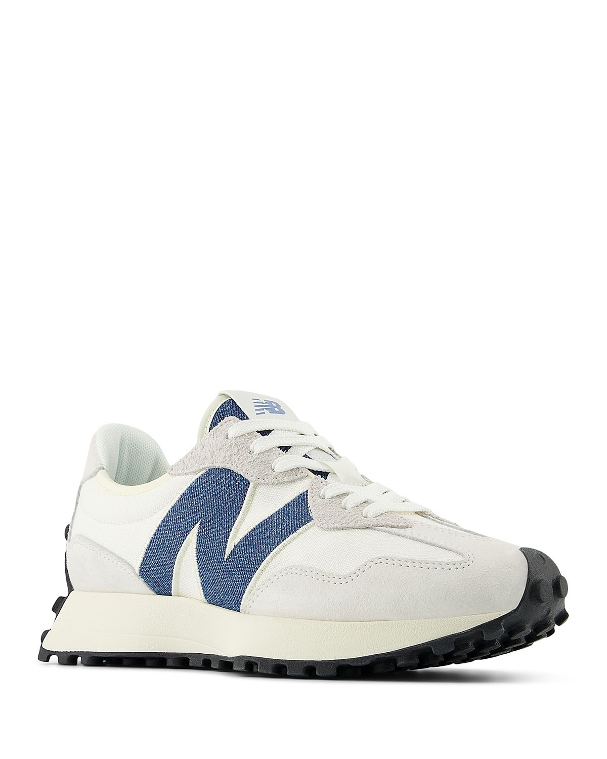 New Balance Women's 327 Gray Lace Up Sneakers