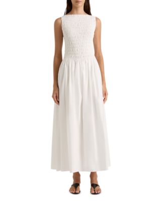 slim fit dress slacks London Times Petite Crewneck Button-Tab Short-Sleeve Midi Dress - Sugar Ivory