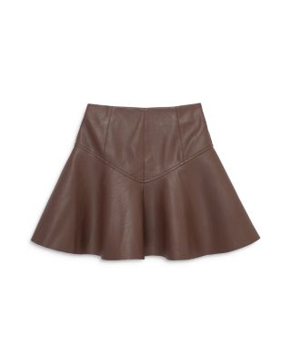 Habitual Kids - Girls' Faux Leather Skirt - Big Kid