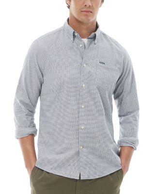 Barbour Turner Tailored Fit Houndstooth Shirt