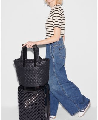 Medium Quilted Nylon Metro Tote Deluxe