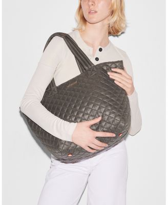 Medium Quilted Nylon Metro Tote Deluxe