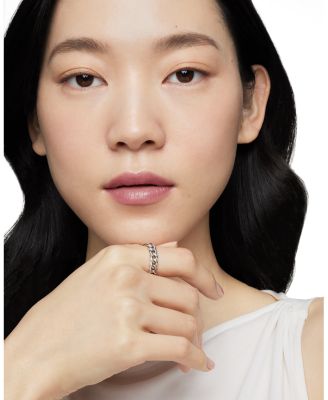 Belmont Curb Link Narrow Ring 