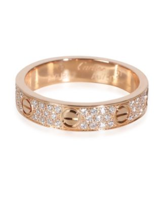 Pre-Owned Cartier Love 18K Rose Gold Band