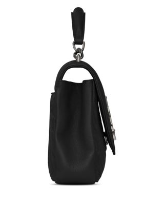  College Mini Handbag in Quilted Suede