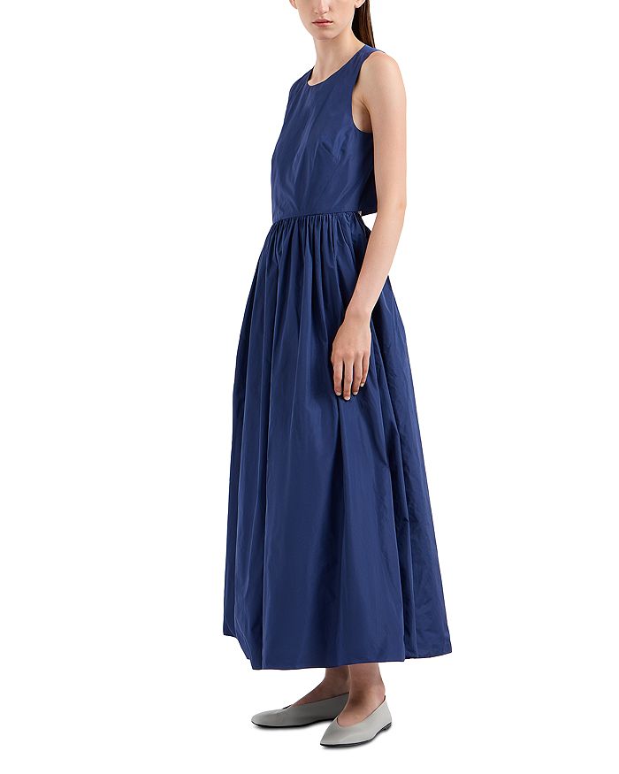 Emporio Armani Taffeta Cutout Maxi Dress Bloomingdale s