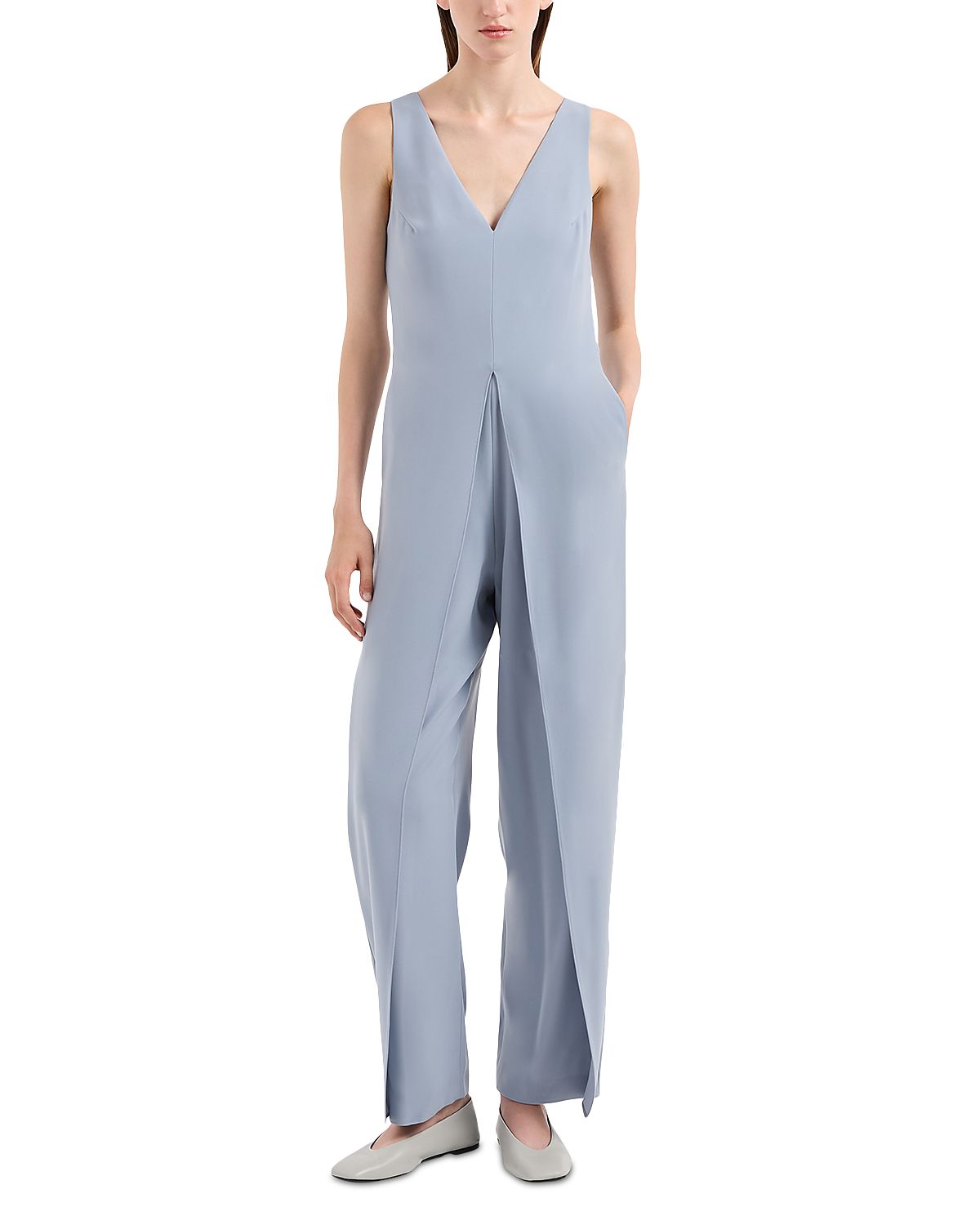 Emporio Armani Sleeveless Full Length Jumpsuit