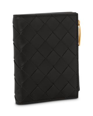 Intrecciato Leather Bifold Wallet