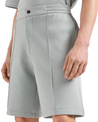 Cotton Blend Double Jersey Regular Fit Bermuda Shorts