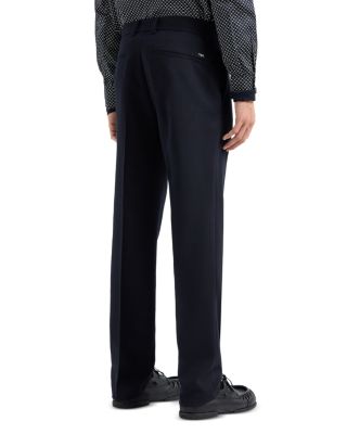 Bonded Cotton Stretch Regular Fit Pants 