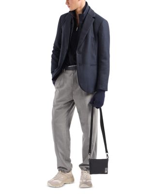 Travel Essentials Blazer with Detachable Padded Dickie Jacket