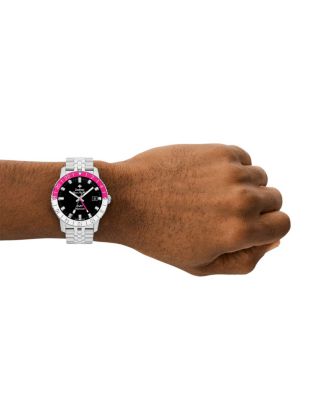 GMT Automatic Stainless Steel Watch, 37mm