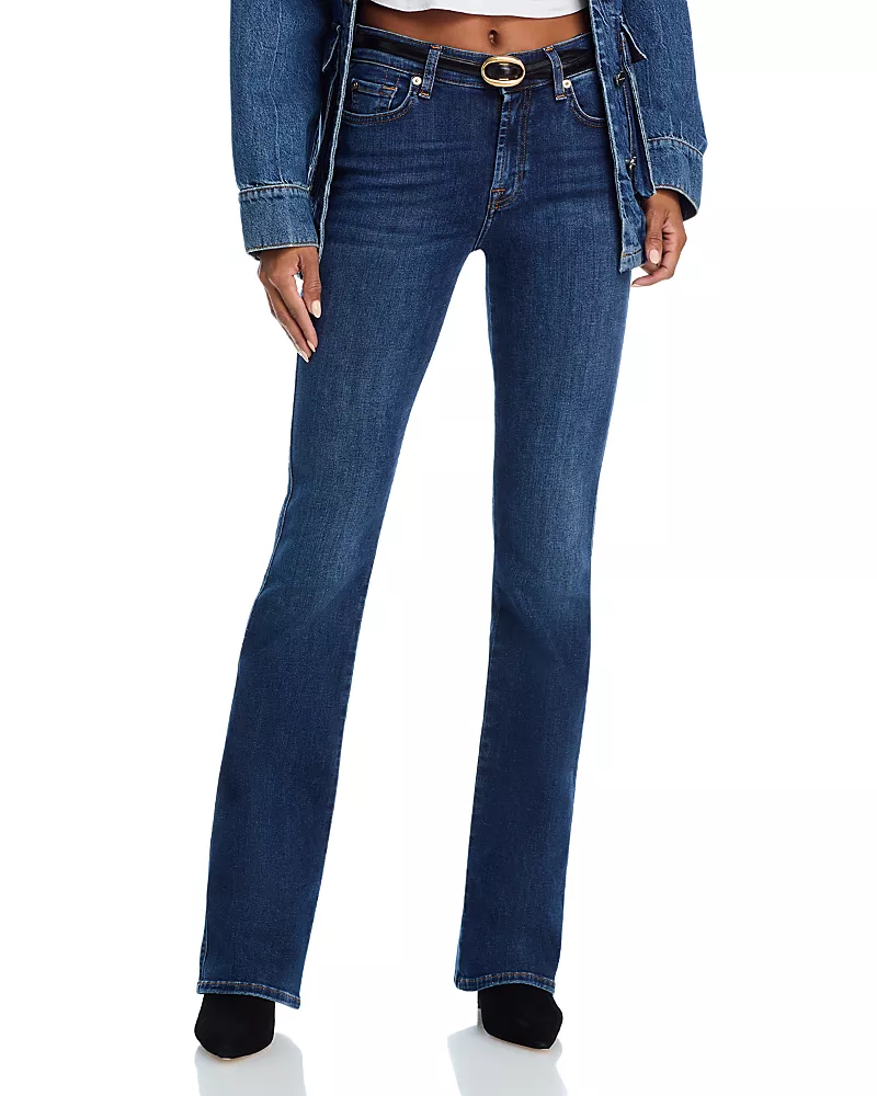 7 For All Mankind Kimmie Bootcut Jeans in High Waves