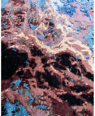 Bloomingdale's Indo Ikat M7131 Area Rug, 9'1" x 12'1"