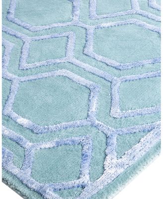 Bloomingdale's Indo Modern M7612 Area Rug, 9'2" x 12'