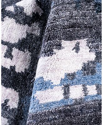 Bloomingdale's Indo Modern M6741 Area Rug, 8'1" x 10'1"