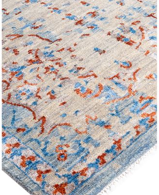 Bloomingdale's Indo Ikat M7227 Area Rug, 8'1" x 9'9"