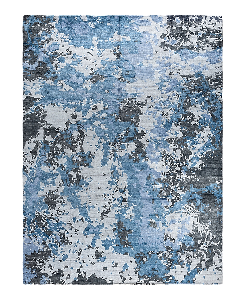 Bloomingdale's Indo Modern M7134 Area Rug, 9'1 X 12'1 In Gray