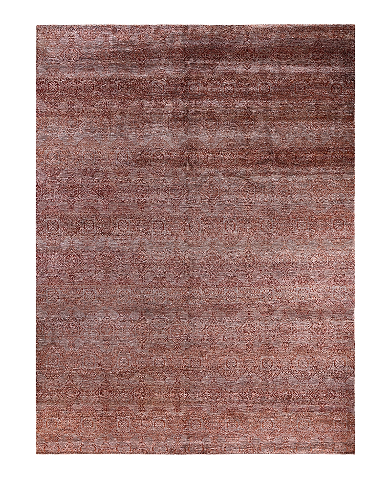 Bloomingdale's Indo Gabbeh M8708 Area Rug, 9' X 12'1 In Gray