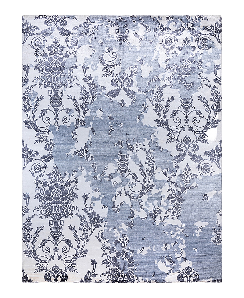 Bloomingdale's Indo Modern M6903 Area Rug, 9'3 X 12'4 In Ivory