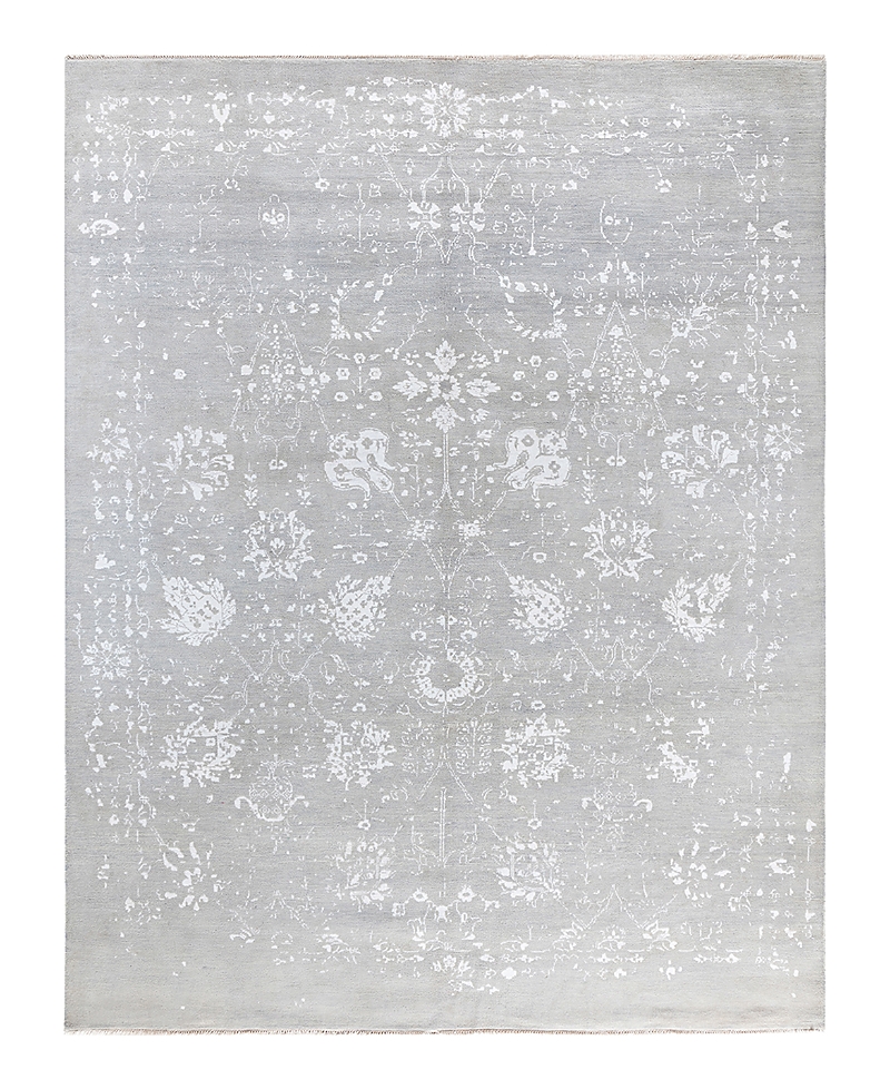 Bloomingdale's Indo Ikat M6991 Area Rug, 8' X 10'2 In Gray