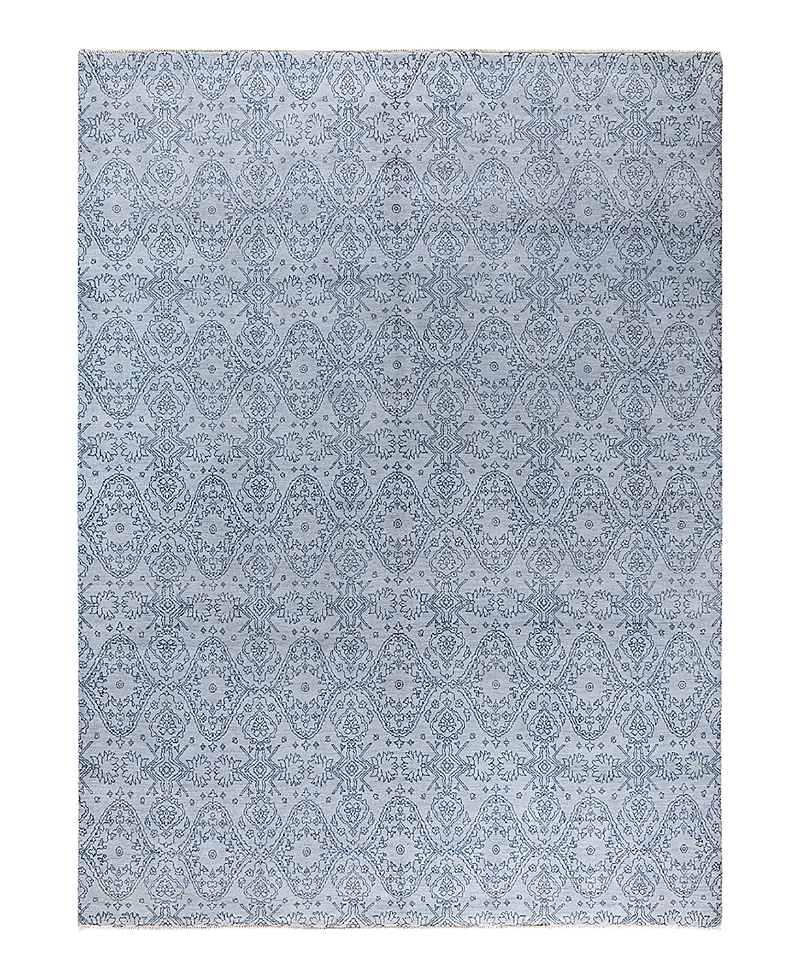 Bloomingdale's Indo Ikat M6979 Area Rug, 8'5 X 9'10 In Gray