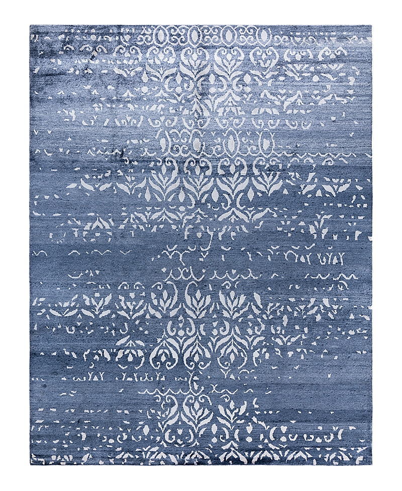 Bloomingdale's Indo Modern M6751 Area Rug, 8'1 X 10'3 In Gray