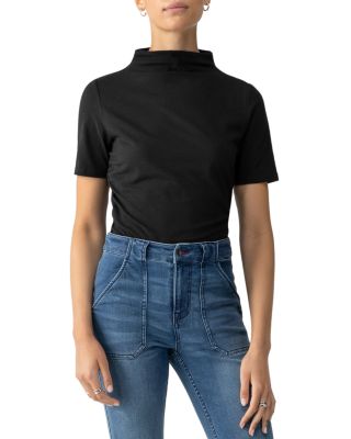 Sanctuary Less Is More Ruched Tee