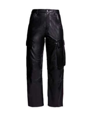 Cole Upcycled Leather Cargo Pants