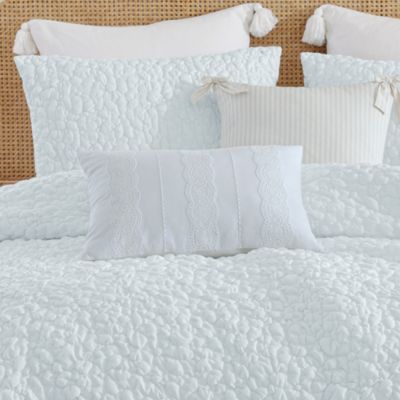 Eyelet Decorative Pillow, 14&amp;quot; x 20&amp;quot;