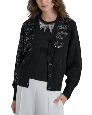 DKNY - Sequinned Cardigan