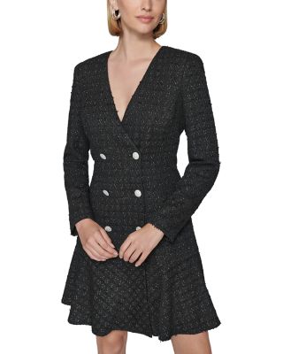 KARL LAGERFELD PARIS - Tweed Blazer Dress