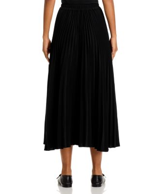 Pleated Midi Skirt