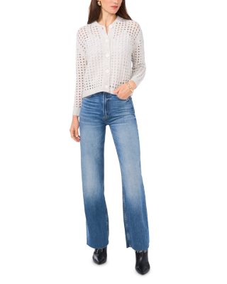 Crewneck Cardigan Sweater