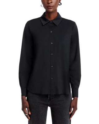 Connie Slim Button-Up Shirt