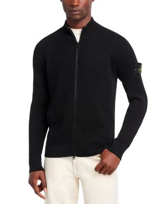 Stone Island - Zip Up Wool Sweater