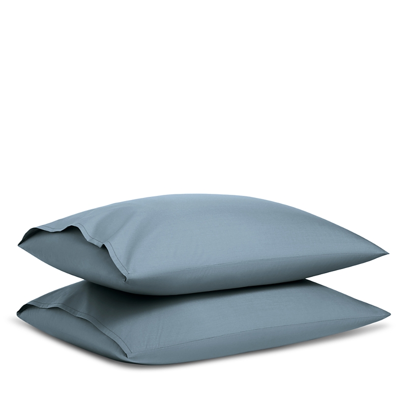 Brooklinen Classic Percale Standard Pillowcase Set In Storm