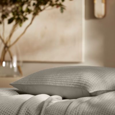 Signature Textured Stitch Quilted King Sham