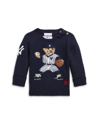 Ralph Lauren - Unisex Polo Ralph Lauren Yankees Bear Sweater - Baby