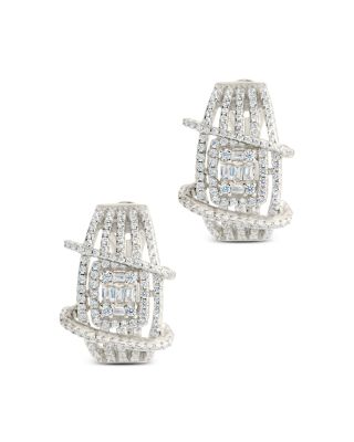 Leigh Multi Row Hoop Earrings