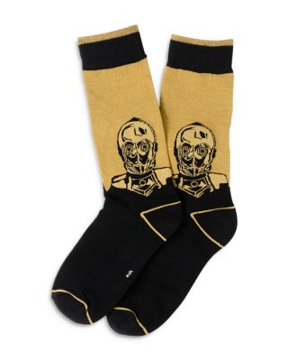 C-3PO Black Men's Socks